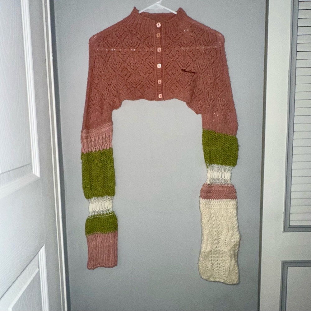 Miss Sixty Vintage 1990’s Y2K Bolero Sweater Cardigan size Medium